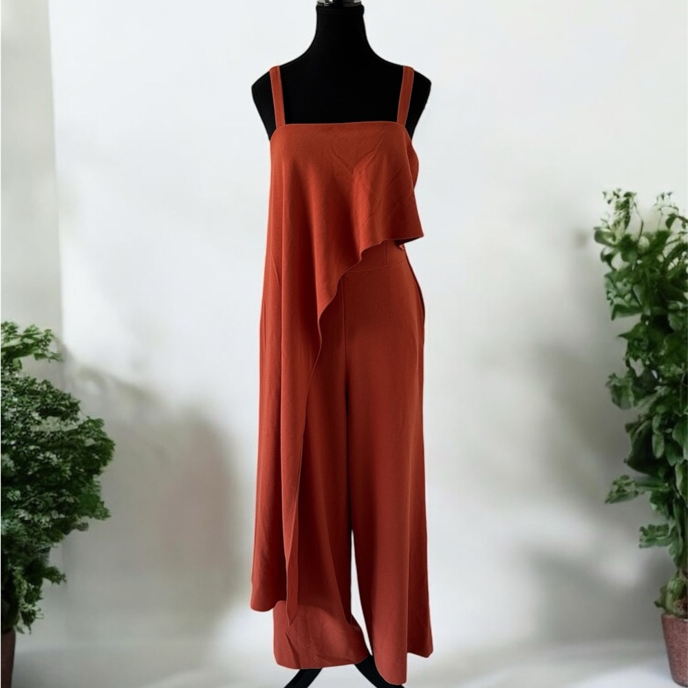 Elegant Orange Jumpsuit